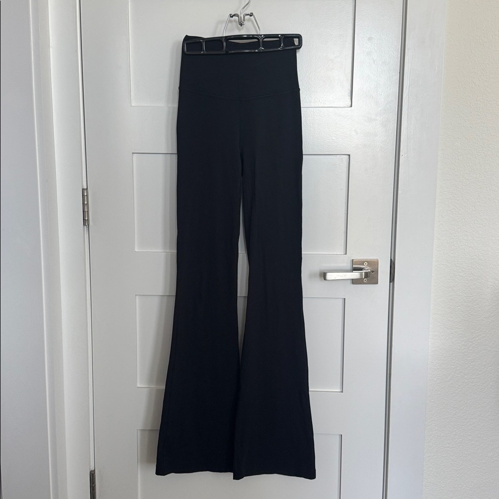 Lululemon Groove Nulu Super-High-Rise Flared Pant, 
Regular, Black, 2 - Picture 2 of 12